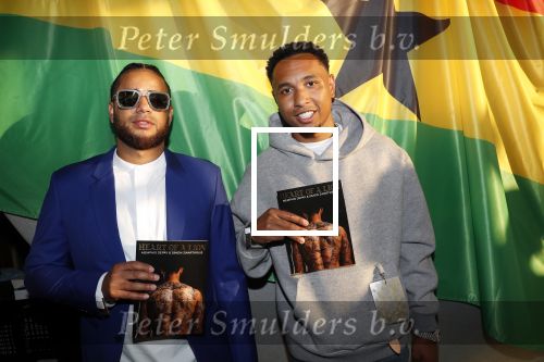 Amsterdam 28 mei 2019
Boekpresentatie Memphis Depay (heart of a lion) in het W hotel. Kenny Tete