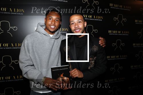 Amsterdam 28 mei 2019
Boekpresentatie Memphis Depay (heart of a lion) in het W hotel. Kenny Tete