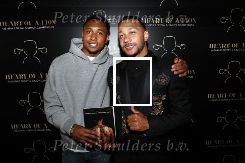 Amsterdam 28 mei 2019
Boekpresentatie Memphis Depay (heart of a lion) in het W hotel. Kenny Tete
