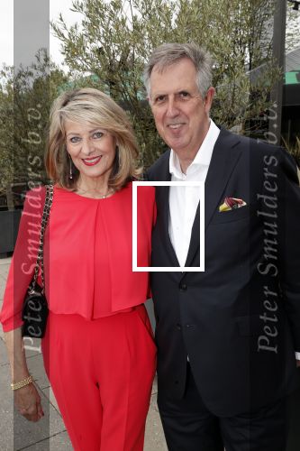 Hoofddorp 3 juni 2019
Society lunch bij Claus party house. Leo Claus met vrouw