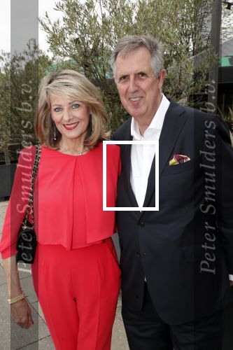 Hoofddorp 3 juni 2019
Society lunch bij Claus party house. Leo Claus met vrouw