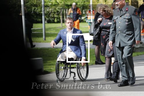 Den Haag 9 mei 2019
Prince Harry aanwezig bij  de presentatie van de Invictus Games The Hague 2020. Over precies een jaar wordt het sportevenement voor fysiek en mentaal gewonde militairen in het Haagse Zuiderpark gehouden. Prins Harry en ook Prinses Margriet zijn aanwezig. Marc van de Kuilen