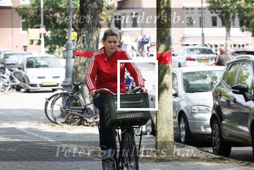 Amsterdam 22 mei 2019
Marie Carmen Oudendijk op de fiets.