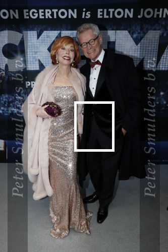 Amsterdam 21 mei 2019
Premiere Rocketman in Tuschinski. Marijke Helwegen kwam met haar man Harrie