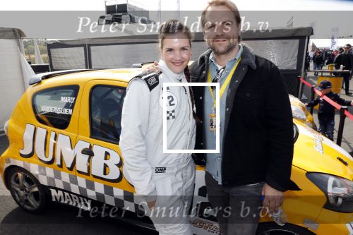 Zandvoort 18 mei 2019
Jumbo racedagen op circuit Zandvoort 
met oa aanwezig Marly v d Velden met man Mike Meijer