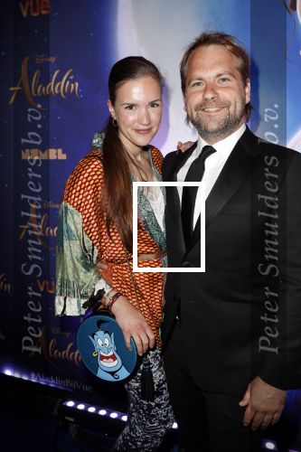 Hilversum 21 mei 2019
Premiere Aladdin in hilversum. marly v d Velden kwam met partner Mike