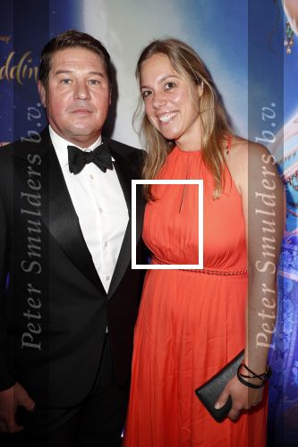 Hilversum 21 mei 2019
Premiere Aladdin in hilversum. martijn Krabbe kwam met zijn vriendin en dochter