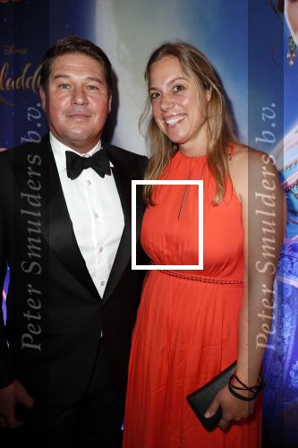 Hilversum 21 mei 2019
Premiere Aladdin in hilversum. martijn Krabbe kwam met zijn vriendin en dochter
