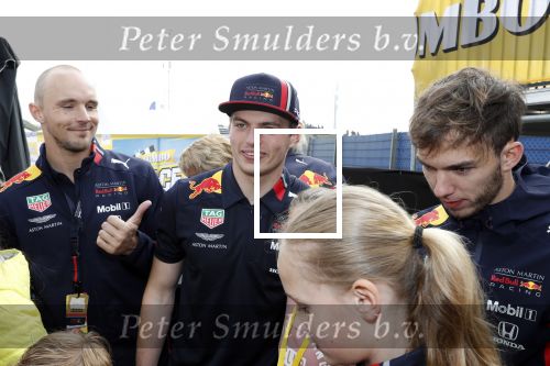 Zandvoort 18 mei 2019
Jumbo racedagen op circuit Zandvoort met oa aanwezig Max Verstappen en Pierre Gasly van het Red Bull F1 team.