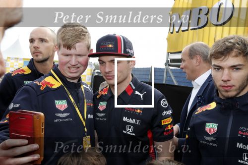 Zandvoort 18 mei 2019
Jumbo racedagen op circuit Zandvoort met oa aanwezig Max Verstappen en Pierre Gasly van het Red Bull F1 team.