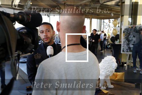 Amsterdam 28 mei 2019
Boekpresentatie Memphis Depay (heart of a lion) in het W hotel.