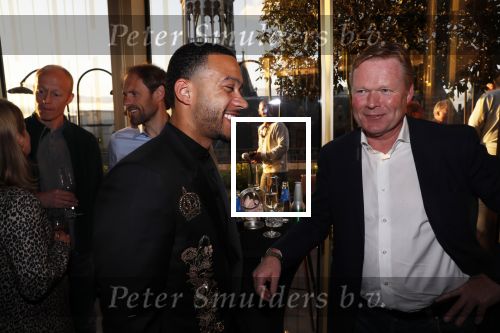 Amsterdam 28 mei 2019
Boekpresentatie Memphis Depay (heart of a lion) in het W hotel. Ronald Koeman