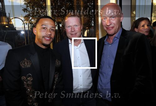 Amsterdam 28 mei 2019
Boekpresentatie Memphis Depay (heart of a lion) in het W hotel. Memphis met schrijver Simon Zwartkruis en Ronald Koeman