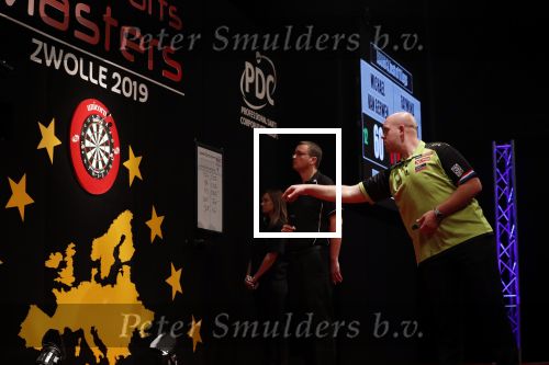 Zwolle 26 mei 2019
Raymond v Barneveld VS Michael v Gerwen op the dutch masters.
Michael zijn vrouw Daphne v Gerwen en Raymond zijn nieuwe vriendin Julia zijn ook aanwezig alsmede de manager van raymond , Jerry v Vianen