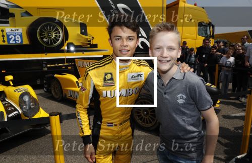 Zandvoort 18 mei 2019
Jumbo racedagen op circuit Zandvoort met oa aanwezig Max Verstappen en Pierre Gasly van het Red Bull F1 team. Nick Jacobs