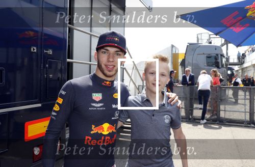 Zandvoort 18 mei 2019
Jumbo racedagen op circuit Zandvoort met oa aanwezig Max Verstappen en Pierre Gasly van het Red Bull F1 team. Nick Jacobs