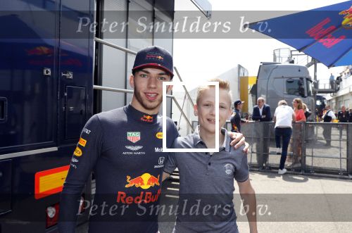 Zandvoort 18 mei 2019
Jumbo racedagen op circuit Zandvoort met oa aanwezig Max Verstappen en Pierre Gasly van het Red Bull F1 team. Nick Jacobs