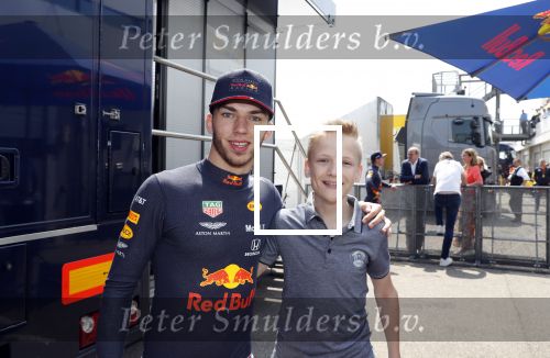 Zandvoort 18 mei 2019
Jumbo racedagen op circuit Zandvoort met oa aanwezig Max Verstappen en Pierre Gasly van het Red Bull F1 team. Nick Jacobs