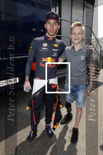 Zandvoort 18 mei 2019
Jumbo racedagen op circuit Zandvoort met oa aanwezig Max Verstappen en Pierre Gasly van het Red Bull F1 team. Nick Jacobs