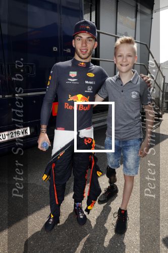 Zandvoort 18 mei 2019
Jumbo racedagen op circuit Zandvoort met oa aanwezig Max Verstappen en Pierre Gasly van het Red Bull F1 team. Nick Jacobs