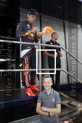 Zandvoort 18 mei 2019
Jumbo racedagen op circuit Zandvoort met oa aanwezig Max Verstappen en Pierre Gasly van het Red Bull F1 team. Nick Jacobs