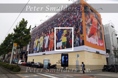 Amsterdam 20 mei 2019
Reclame Nike in amsterdam zuid