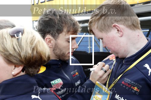 Zandvoort 18 mei 2019
Jumbo racedagen op circuit Zandvoort met oa aanwezig Max Verstappen en Pierre Gasly van het Red Bull F1 team.