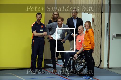 Den Haag 9 mei 2019
Prince Harry aanwezig bij  de presentatie van de Invictus Games The Hague 2020. Over precies een jaar wordt het sportevenement voor fysiek en mentaal gewonde militairen in het Haagse Zuiderpark gehouden. Prins Harry en ook Prinses Margriet zijn aanwezig.