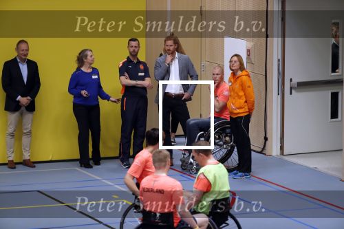 Den Haag 9 mei 2019
Prince Harry aanwezig bij  de presentatie van de Invictus Games The Hague 2020. Over precies een jaar wordt het sportevenement voor fysiek en mentaal gewonde militairen in het Haagse Zuiderpark gehouden. Prins Harry en ook Prinses Margriet zijn aanwezig.