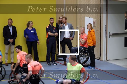 Den Haag 9 mei 2019
Prince Harry aanwezig bij  de presentatie van de Invictus Games The Hague 2020. Over precies een jaar wordt het sportevenement voor fysiek en mentaal gewonde militairen in het Haagse Zuiderpark gehouden. Prins Harry en ook Prinses Margriet zijn aanwezig.