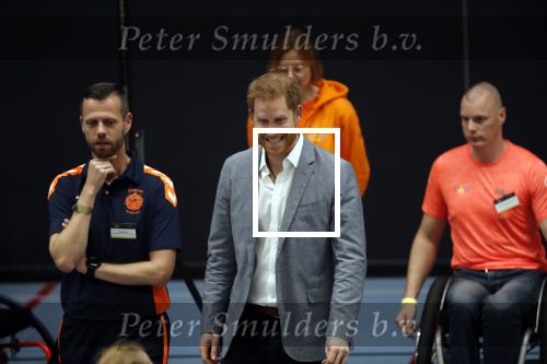 Den Haag 9 mei 2019
Prince Harry aanwezig bij  de presentatie van de Invictus Games The Hague 2020. Over precies een jaar wordt het sportevenement voor fysiek en mentaal gewonde militairen in het Haagse Zuiderpark gehouden. Prins Harry en ook Prinses Margriet zijn aanwezig.