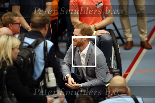 Den Haag 9 mei 2019
Prince Harry aanwezig bij  de presentatie van de Invictus Games The Hague 2020. Over precies een jaar wordt het sportevenement voor fysiek en mentaal gewonde militairen in het Haagse Zuiderpark gehouden. Prins Harry en ook Prinses Margriet zijn aanwezig.