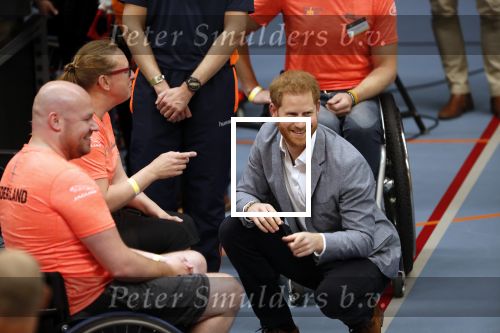Den Haag 9 mei 2019
Prince Harry aanwezig bij  de presentatie van de Invictus Games The Hague 2020. Over precies een jaar wordt het sportevenement voor fysiek en mentaal gewonde militairen in het Haagse Zuiderpark gehouden. Prins Harry en ook Prinses Margriet zijn aanwezig.