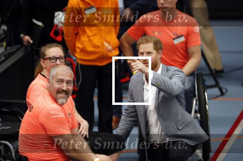 Den Haag 9 mei 2019
Prince Harry aanwezig bij  de presentatie van de Invictus Games The Hague 2020. Over precies een jaar wordt het sportevenement voor fysiek en mentaal gewonde militairen in het Haagse Zuiderpark gehouden. Prins Harry en ook Prinses Margriet zijn aanwezig.