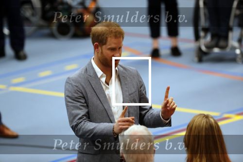 Den Haag 9 mei 2019
Prince Harry aanwezig bij  de presentatie van de Invictus Games The Hague 2020. Over precies een jaar wordt het sportevenement voor fysiek en mentaal gewonde militairen in het Haagse Zuiderpark gehouden. Prins Harry en ook Prinses Margriet zijn aanwezig.