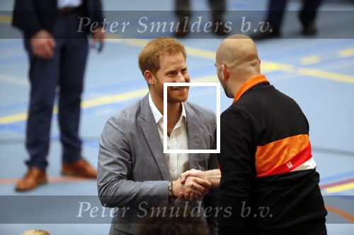 Den Haag 9 mei 2019
Prince Harry aanwezig bij  de presentatie van de Invictus Games The Hague 2020. Over precies een jaar wordt het sportevenement voor fysiek en mentaal gewonde militairen in het Haagse Zuiderpark gehouden. Prins Harry en ook Prinses Margriet zijn aanwezig.