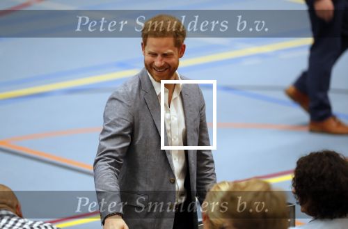 Den Haag 9 mei 2019
Prince Harry aanwezig bij  de presentatie van de Invictus Games The Hague 2020. Over precies een jaar wordt het sportevenement voor fysiek en mentaal gewonde militairen in het Haagse Zuiderpark gehouden. Prins Harry en ook Prinses Margriet zijn aanwezig.