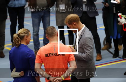 Den Haag 9 mei 2019
Prince Harry aanwezig bij  de presentatie van de Invictus Games The Hague 2020. Over precies een jaar wordt het sportevenement voor fysiek en mentaal gewonde militairen in het Haagse Zuiderpark gehouden. Prins Harry en ook Prinses Margriet zijn aanwezig.