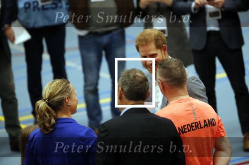 Den Haag 9 mei 2019
Prince Harry aanwezig bij  de presentatie van de Invictus Games The Hague 2020. Over precies een jaar wordt het sportevenement voor fysiek en mentaal gewonde militairen in het Haagse Zuiderpark gehouden. Prins Harry en ook Prinses Margriet zijn aanwezig.