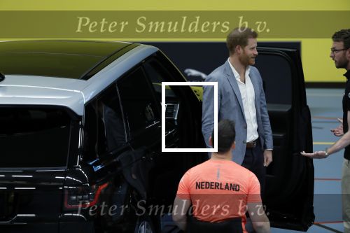 Den Haag 9 mei 2019
Prince Harry aanwezig bij  de presentatie van de Invictus Games The Hague 2020. Over precies een jaar wordt het sportevenement voor fysiek en mentaal gewonde militairen in het Haagse Zuiderpark gehouden. Prins Harry en ook Prinses Margriet zijn aanwezig.