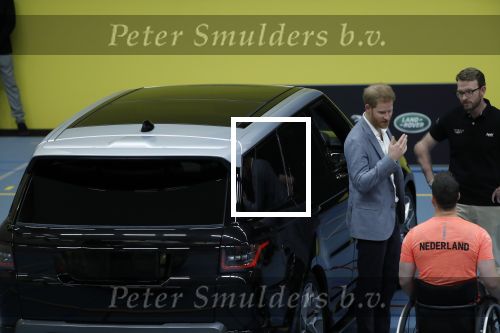 Den Haag 9 mei 2019
Prince Harry aanwezig bij  de presentatie van de Invictus Games The Hague 2020. Over precies een jaar wordt het sportevenement voor fysiek en mentaal gewonde militairen in het Haagse Zuiderpark gehouden. Prins Harry en ook Prinses Margriet zijn aanwezig.
