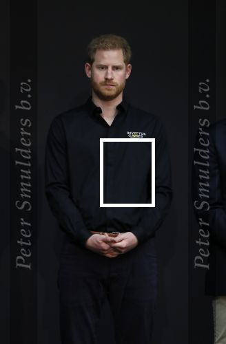 Den Haag 9 mei 2019
Prince Harry aanwezig bij  de presentatie van de Invictus Games The Hague 2020. Over precies een jaar wordt het sportevenement voor fysiek en mentaal gewonde militairen in het Haagse Zuiderpark gehouden. Prins Harry en ook Prinses Margriet zijn aanwezig.