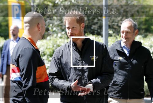 Den Haag 9 mei 2019
Prince Harry aanwezig bij  de presentatie van de Invictus Games The Hague 2020. Over precies een jaar wordt het sportevenement voor fysiek en mentaal gewonde militairen in het Haagse Zuiderpark gehouden. Prins Harry en ook Prinses Margriet zijn aanwezig.