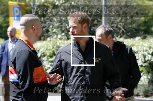Den Haag 9 mei 2019
Prince Harry aanwezig bij  de presentatie van de Invictus Games The Hague 2020. Over precies een jaar wordt het sportevenement voor fysiek en mentaal gewonde militairen in het Haagse Zuiderpark gehouden. Prins Harry en ook Prinses Margriet zijn aanwezig.