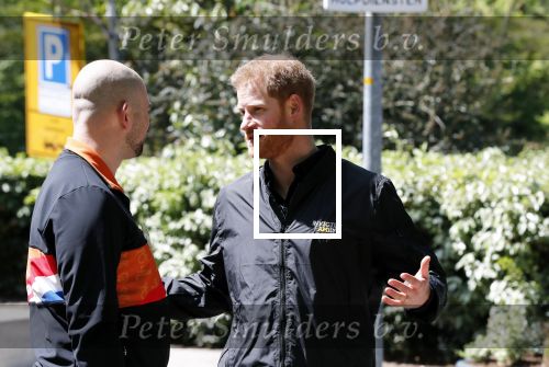 Den Haag 9 mei 2019
Prince Harry aanwezig bij  de presentatie van de Invictus Games The Hague 2020. Over precies een jaar wordt het sportevenement voor fysiek en mentaal gewonde militairen in het Haagse Zuiderpark gehouden. Prins Harry en ook Prinses Margriet zijn aanwezig.