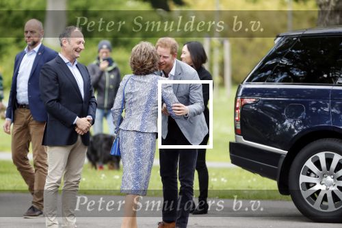 Den Haag 9 mei 2019
Prince Harry aanwezig bij  de presentatie van de Invictus Games The Hague 2020. Over precies een jaar wordt het sportevenement voor fysiek en mentaal gewonde militairen in het Haagse Zuiderpark gehouden. Prins Harry en ook Prinses Margriet zijn aanwezig. Voorzitter Luitenant Generaal b.d. Mart de Kruif ontving Prince Harry