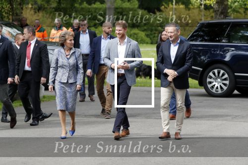 Den Haag 9 mei 2019
Prince Harry aanwezig bij  de presentatie van de Invictus Games The Hague 2020. Over precies een jaar wordt het sportevenement voor fysiek en mentaal gewonde militairen in het Haagse Zuiderpark gehouden. Prins Harry en ook Prinses Margriet zijn aanwezig. Voorzitter Luitenant Generaal b.d. Mart de Kruif ontving Prince Harry