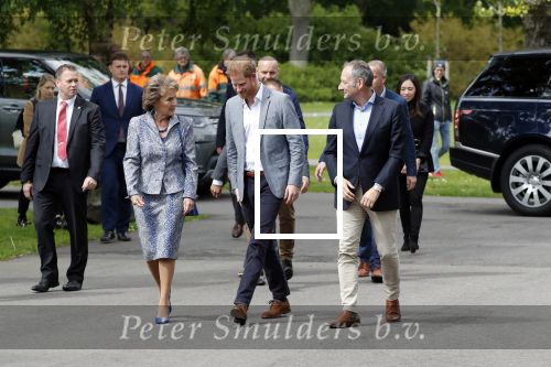 Den Haag 9 mei 2019
Prince Harry aanwezig bij  de presentatie van de Invictus Games The Hague 2020. Over precies een jaar wordt het sportevenement voor fysiek en mentaal gewonde militairen in het Haagse Zuiderpark gehouden. Prins Harry en ook Prinses Margriet zijn aanwezig. Voorzitter Luitenant Generaal b.d. Mart de Kruif ontving Prince Harry