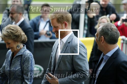 Den Haag 9 mei 2019
Prince Harry aanwezig bij  de presentatie van de Invictus Games The Hague 2020. Over precies een jaar wordt het sportevenement voor fysiek en mentaal gewonde militairen in het Haagse Zuiderpark gehouden. Prins Harry en ook Prinses Margriet zijn aanwezig. Voorzitter Luitenant Generaal b.d. Mart de Kruif ontving Prince Harry