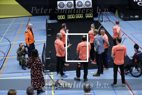 Den Haag 9 mei 2019
Prince Harry aanwezig bij  de presentatie van de Invictus Games The Hague 2020. Over precies een jaar wordt het sportevenement voor fysiek en mentaal gewonde militairen in het Haagse Zuiderpark gehouden. Prins Harry en ook Prinses Margriet zijn aanwezig.